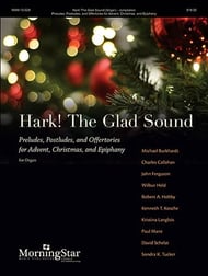 Hark! The Glad Sound Organ sheet music cover Thumbnail